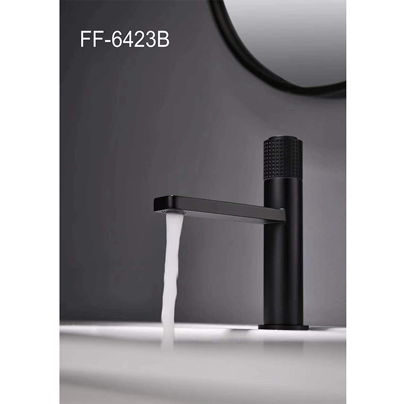 Special design lavatory black faucet ceramic  basin faucet